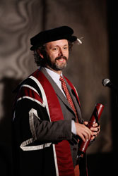 Michael Sheen Hon degree 1